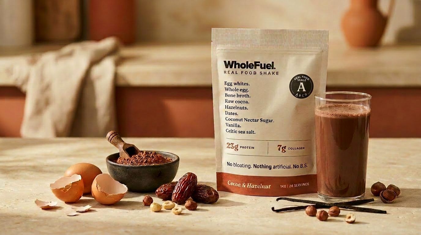 The nine real-food ingredients in WholeFuel